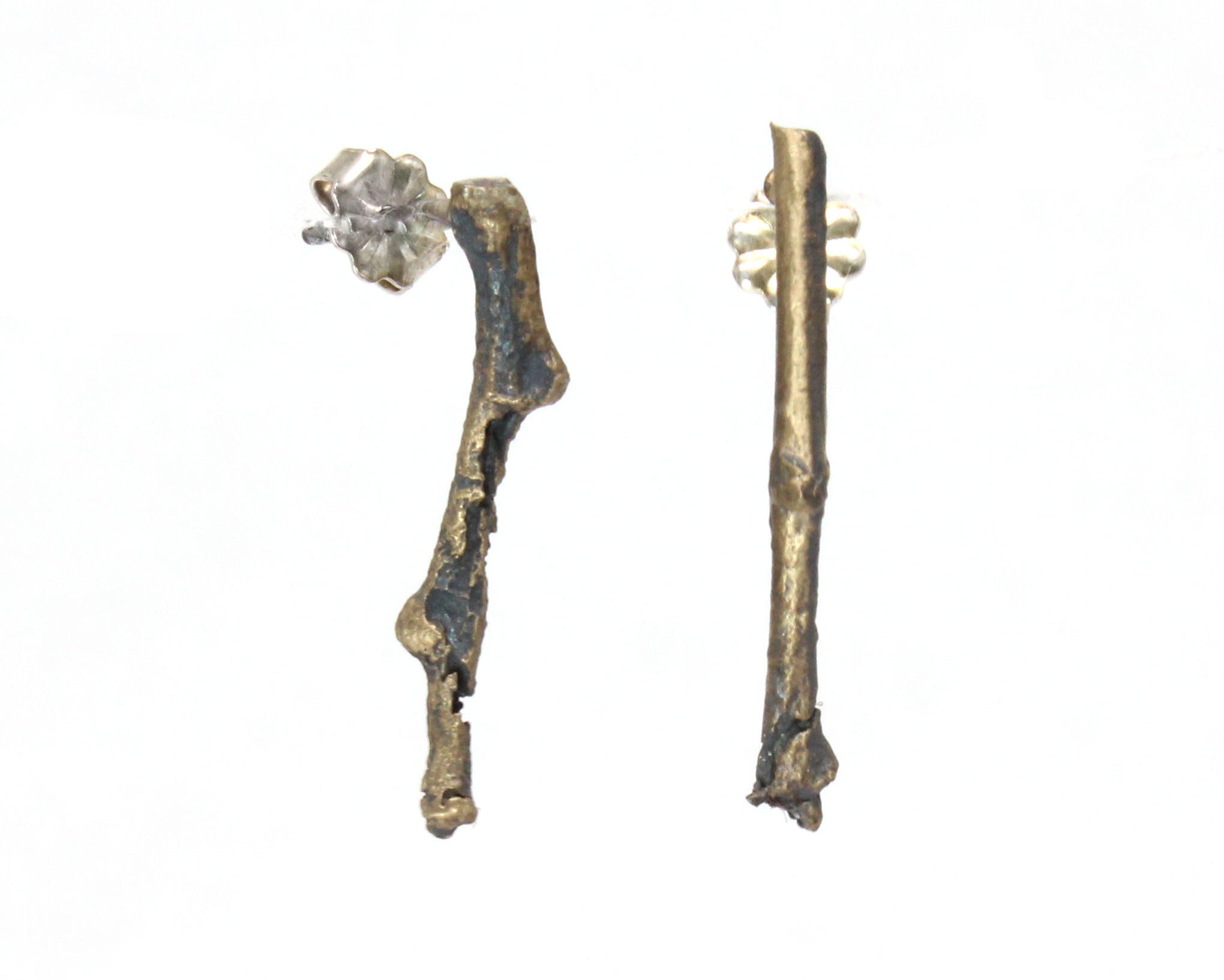twig earrings: short