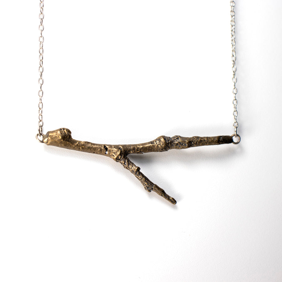 twig necklace