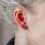 twig earrings : studs