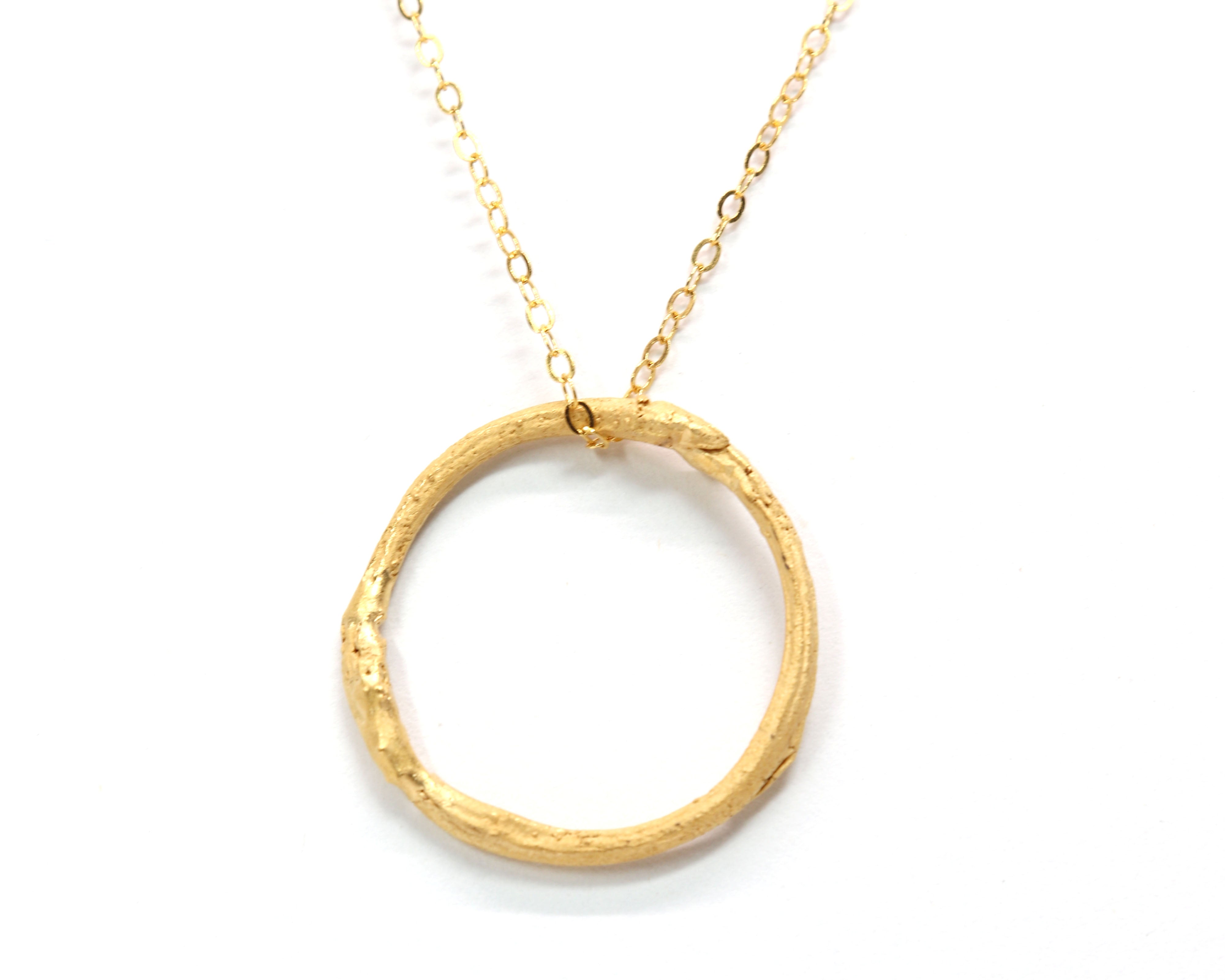 willow necklace : single ring