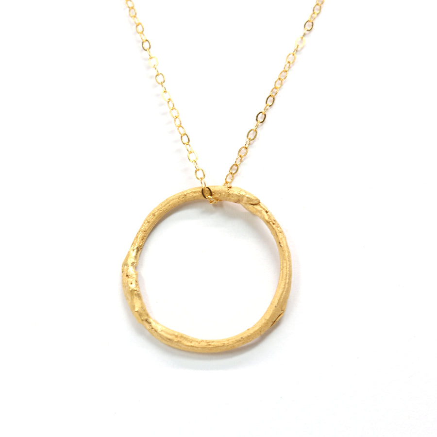 willow necklace : single ring