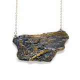 tree bark necklace: large
