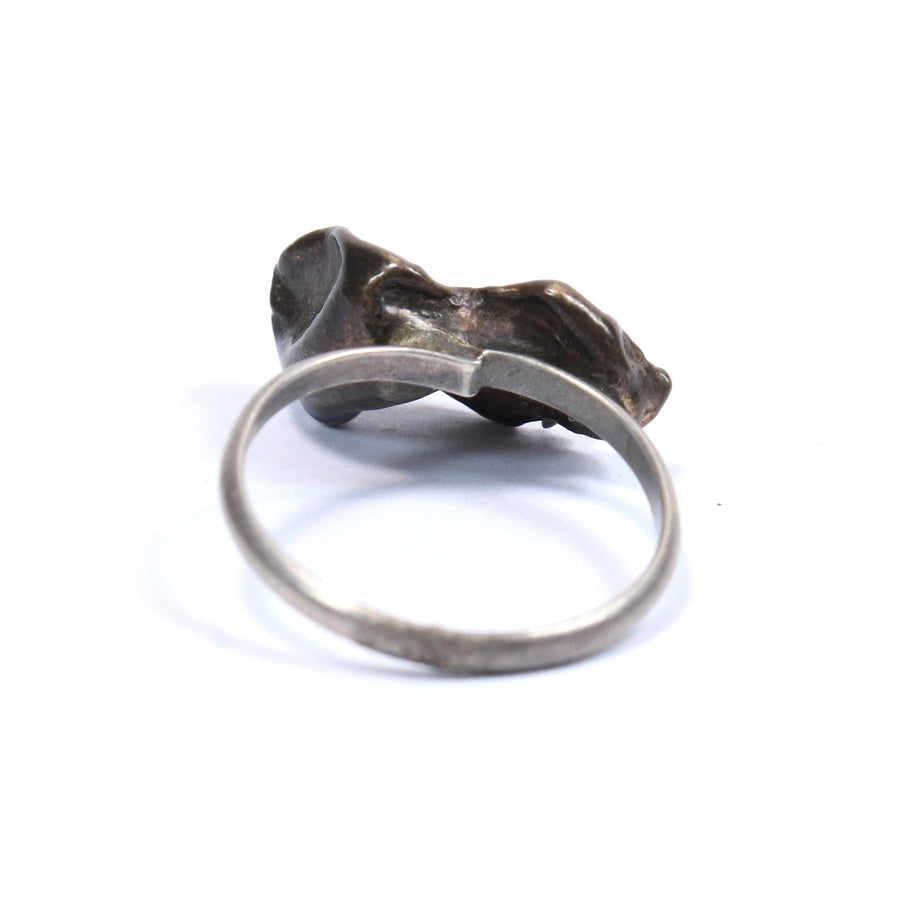 bronze water drop ring 1
