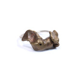 bronze water drop ring 2