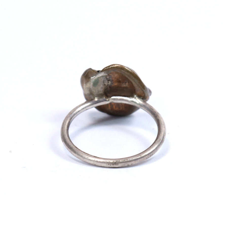 bronze water drop ring 4