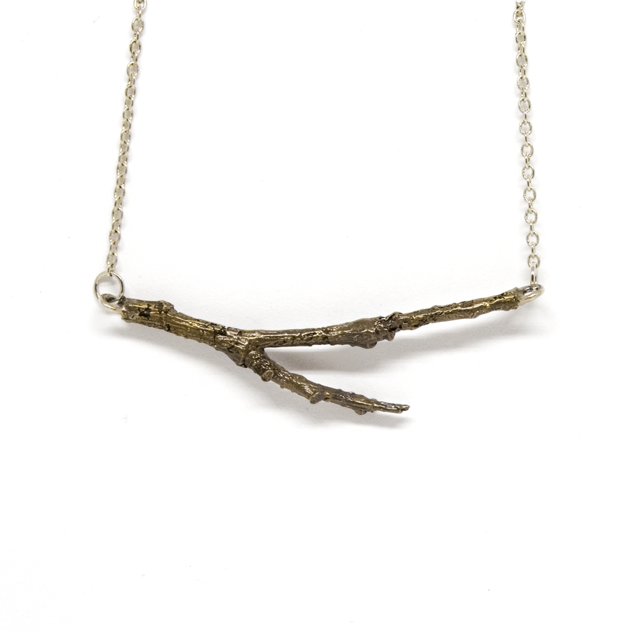 twig necklace