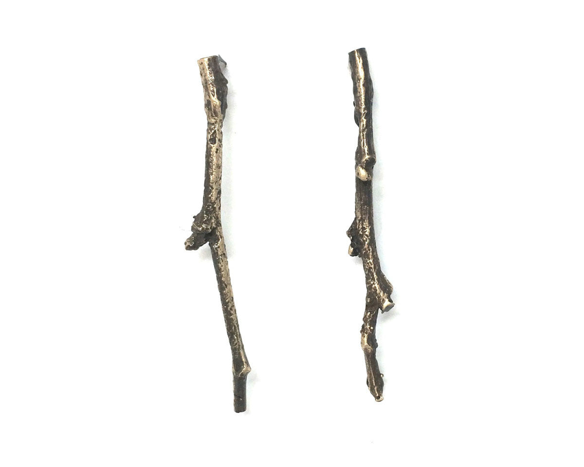 twig earrings: long